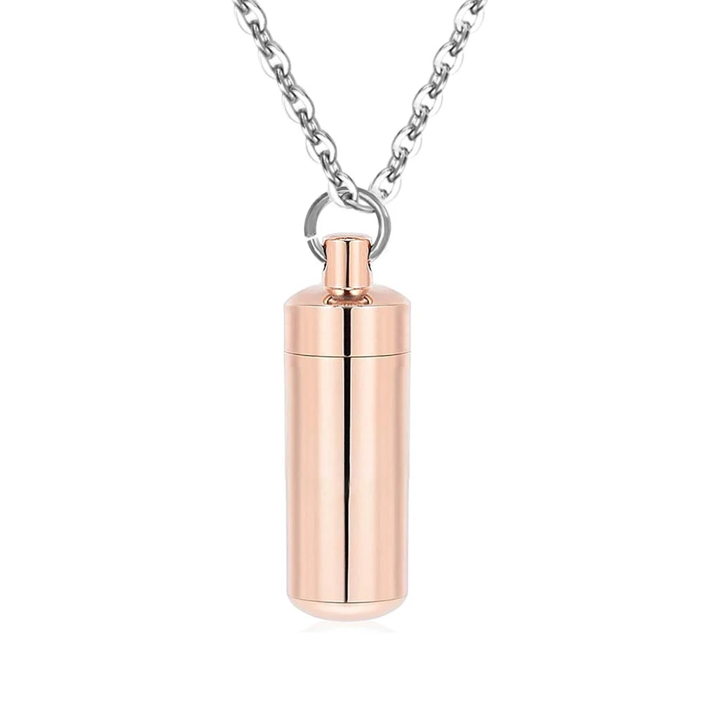 Novelty Polychrome Cylinder Necklace / Keychain