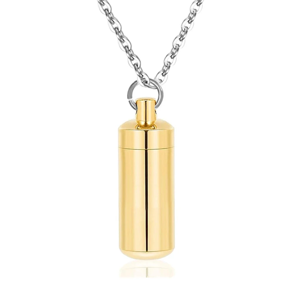 Novelty Polychrome Cylinder Necklace / Keychain